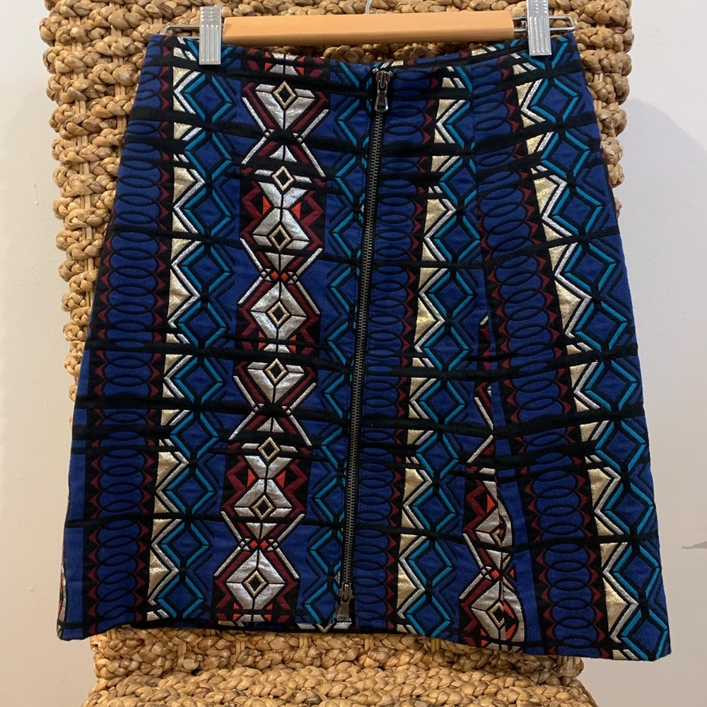 Jcrew zipper skirt